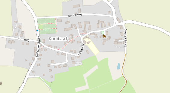 Hochzeitslocation auf Satellitenbild