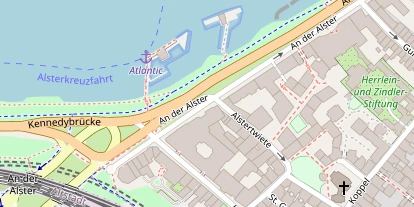 Hochzeitslocation auf Satellitenbild