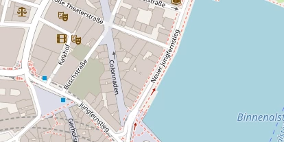 Hochzeitslocation auf Satellitenbild