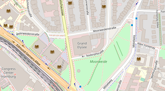 Hochzeitslocation auf Satellitenbild