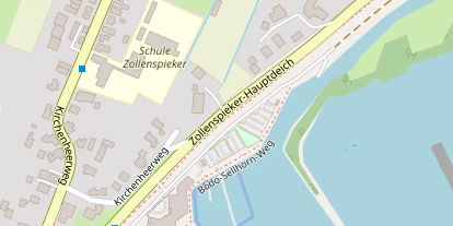 Hochzeitslocation auf Satellitenbild