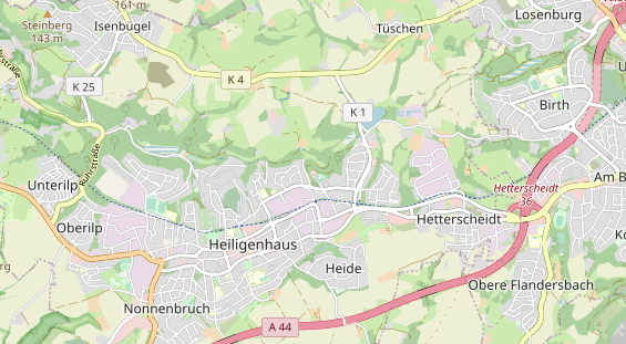 wedding venue on map