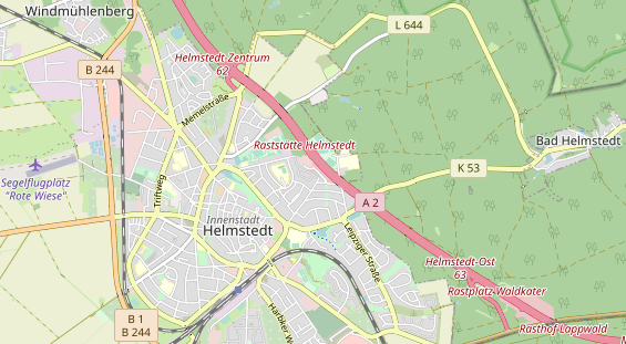 wedding venue on map