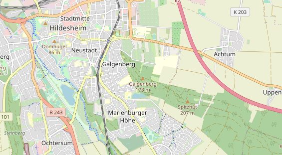 Lieu de mariage sur la carte