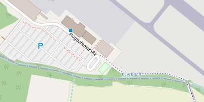Hochzeitslocation auf Satellitenbild