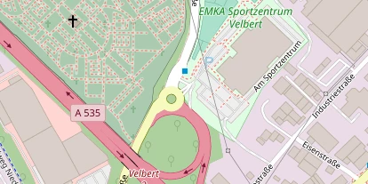 Hochzeitslocation auf Satellitenbild
