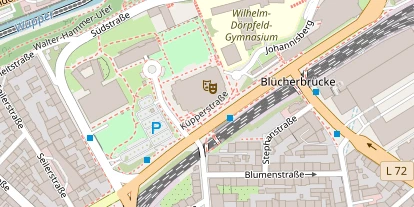 Hochzeitslocation auf Satellitenbild