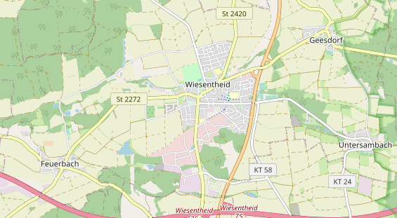 Lieu de mariage sur la carte