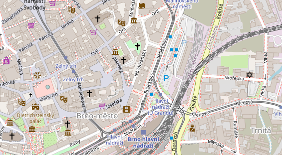 Hochzeitslocation auf Satellitenbild