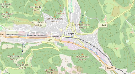 Lieu de mariage sur la carte