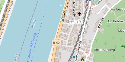 Hochzeitslocation auf Satellitenbild