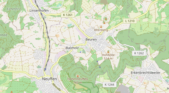 Trouwlocatie op kaart