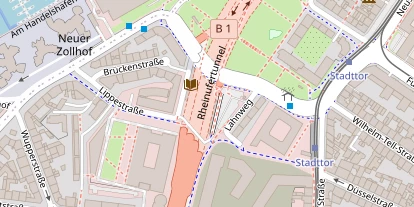 Hochzeitslocation auf Satellitenbild