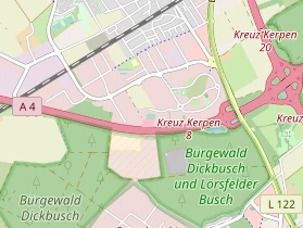 wedding venue on map