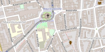 Hochzeitslocation auf Satellitenbild