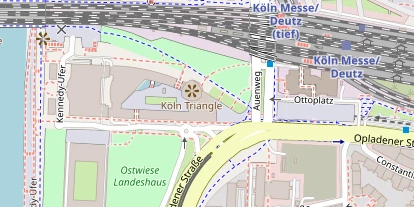 Hochzeitslocation auf Satellitenbild