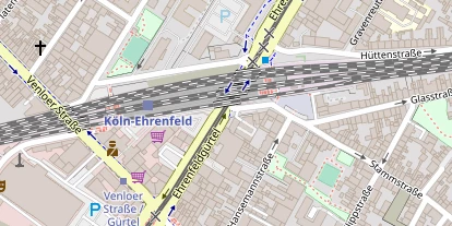 Hochzeitslocation auf Satellitenbild