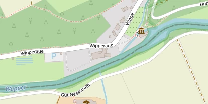 Hochzeitslocation auf Satellitenbild