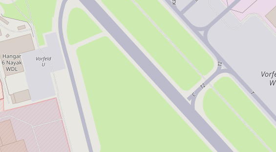 Hochzeitslocation auf Satellitenbild