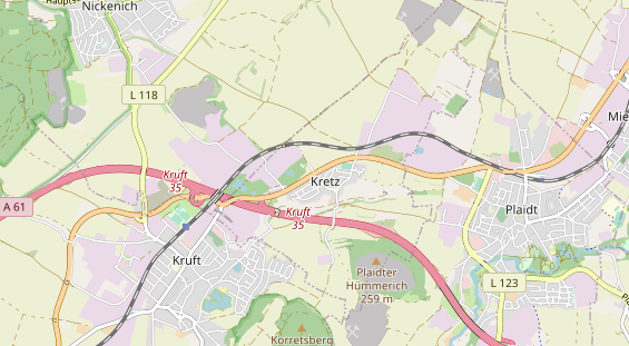 Trouwlocatie op kaart