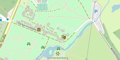 Hochzeitslocation auf Satellitenbild