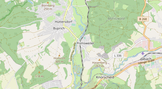 Hochzeitslocation auf Karte