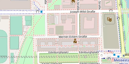 Hochzeitslocation auf Satellitenbild