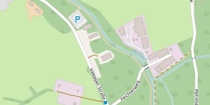 Hochzeitslocation auf Satellitenbild