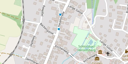 Hochzeitslocation auf Satellitenbild