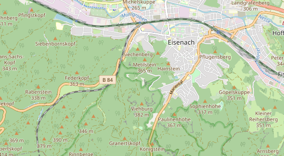 Hochzeitslocation auf Karte