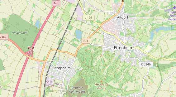 Hochzeitslocation auf Karte