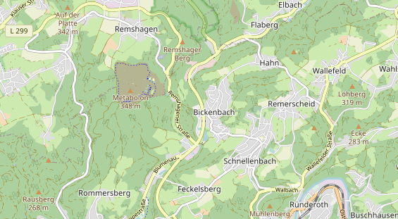 Hochzeitslocation auf Karte