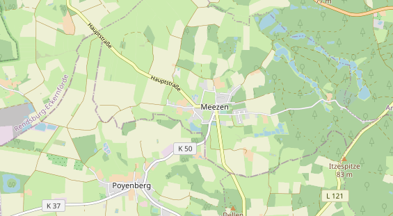 wedding venue on map