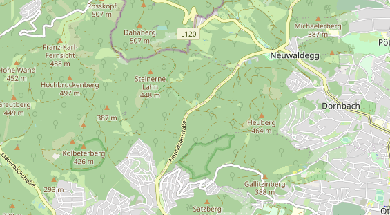 Hochzeitslocation auf Karte