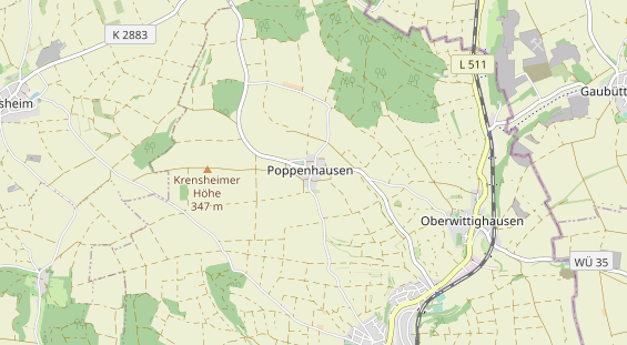 Lieu de mariage sur la carte