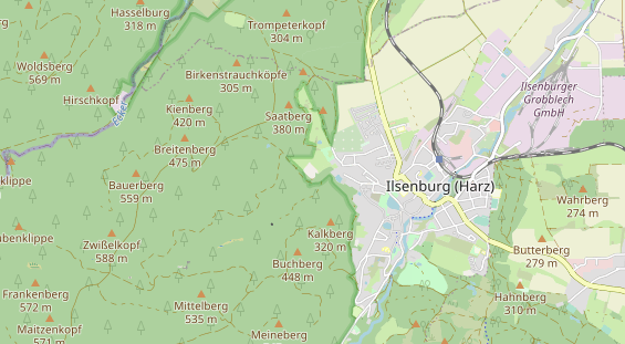 Lieu de mariage sur la carte