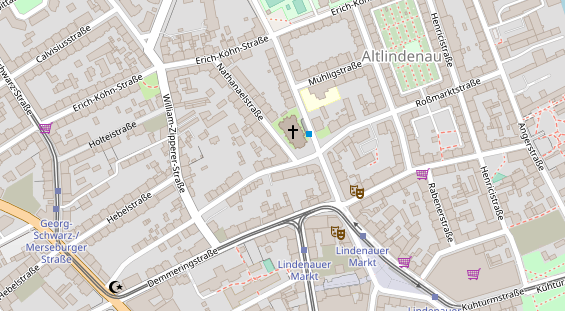 Hochzeitslocation auf Satellitenbild