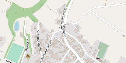 Hochzeitslocation auf Satellitenbild