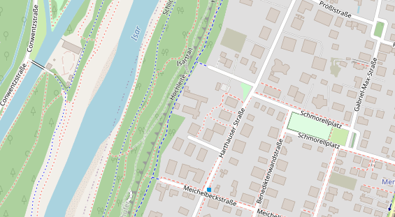 Hochzeitslocation auf Satellitenbild