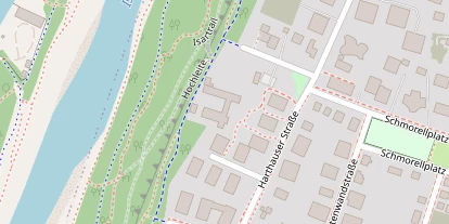 Hochzeitslocation auf Satellitenbild