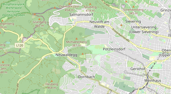 wedding venue on map