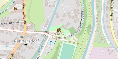 Hochzeitslocation auf Satellitenbild