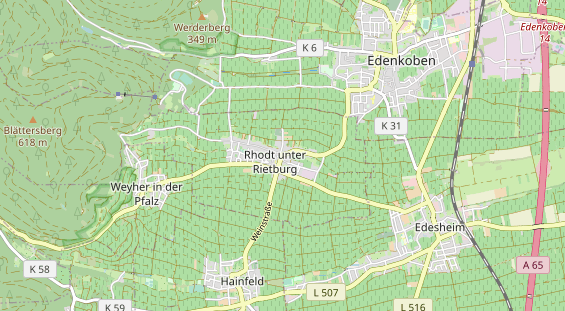 Trouwlocatie op kaart