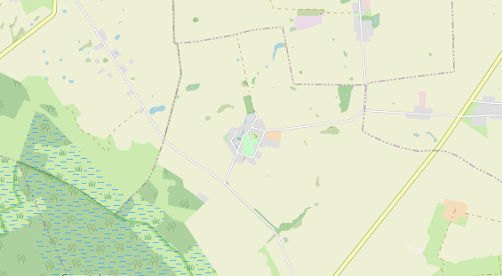 wedding venue on map