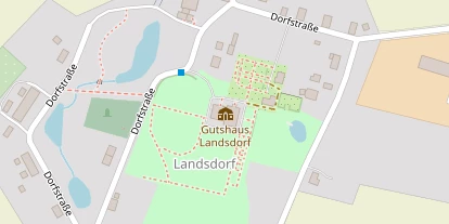 Hochzeitslocation auf Satellitenbild