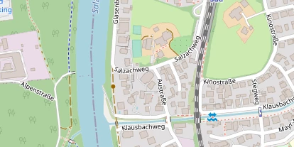 Hochzeitslocation auf Satellitenbild