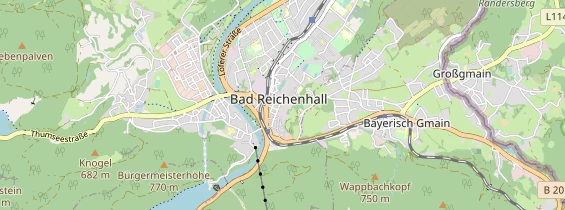 Hochzeitslocation auf Karte