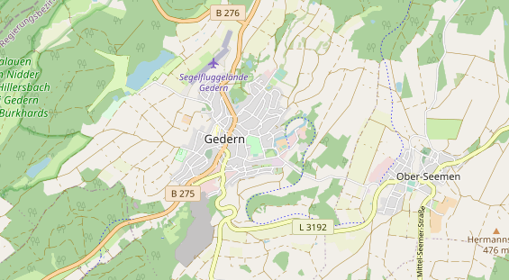 Trouwlocatie op kaart