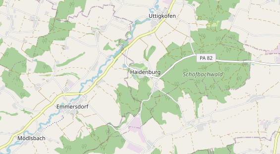 wedding venue on map