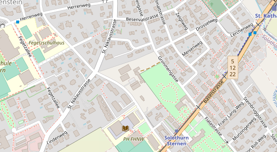 Hochzeitslocation auf Satellitenbild